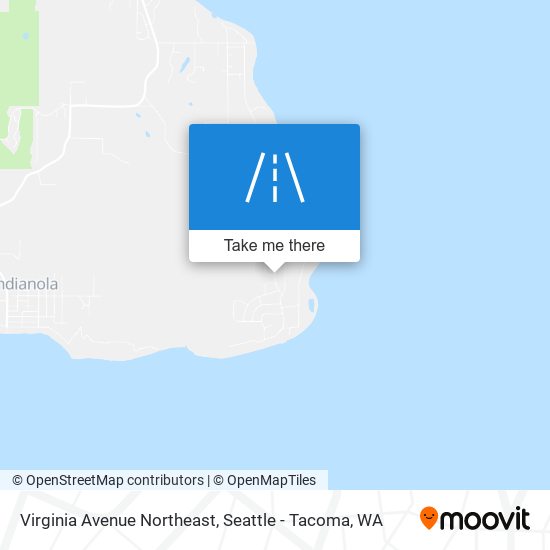 Virginia Avenue Northeast map