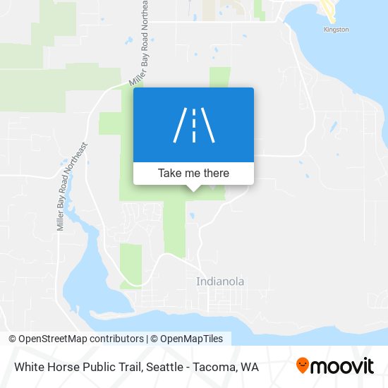 White Horse Public Trail map
