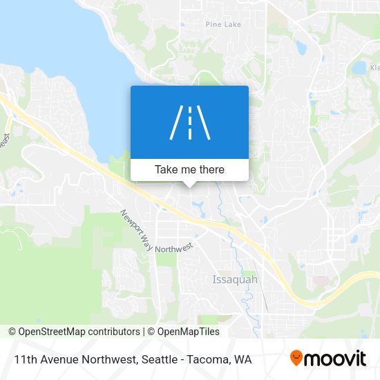 Mapa de 11th Avenue Northwest