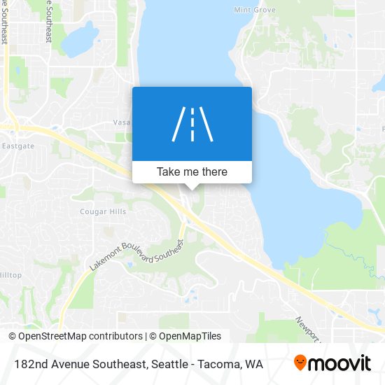 182nd Avenue Southeast map