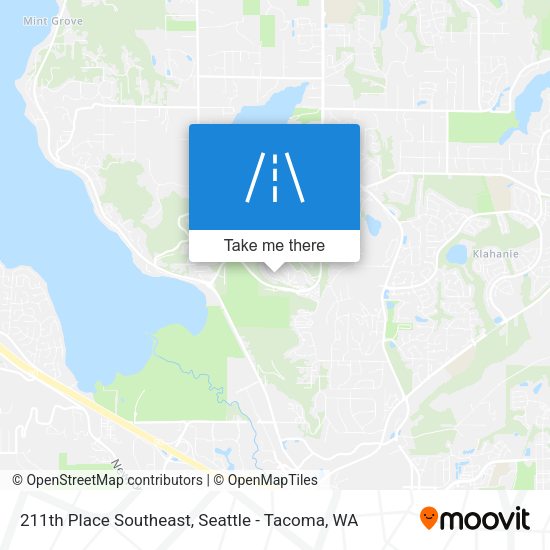 Mapa de 211th Place Southeast