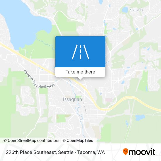Mapa de 226th Place Southeast