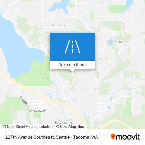 Mapa de 227th Avenue Southeast