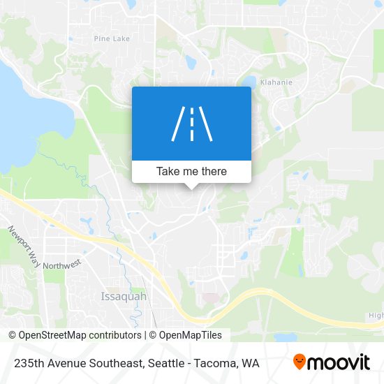 Mapa de 235th Avenue Southeast