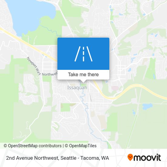 Mapa de 2nd Avenue Northwest