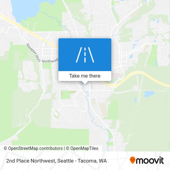 2nd Place Northwest map