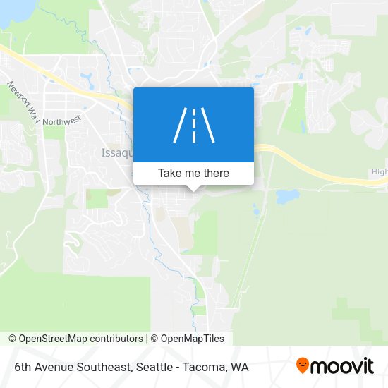 Mapa de 6th Avenue Southeast