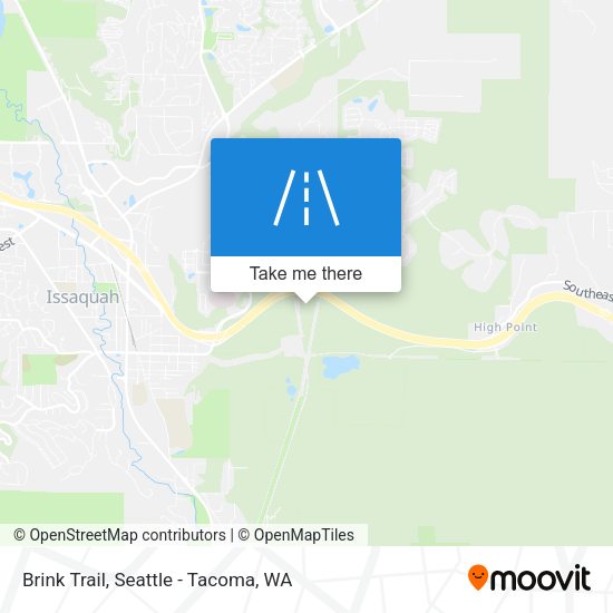 Brink Trail map