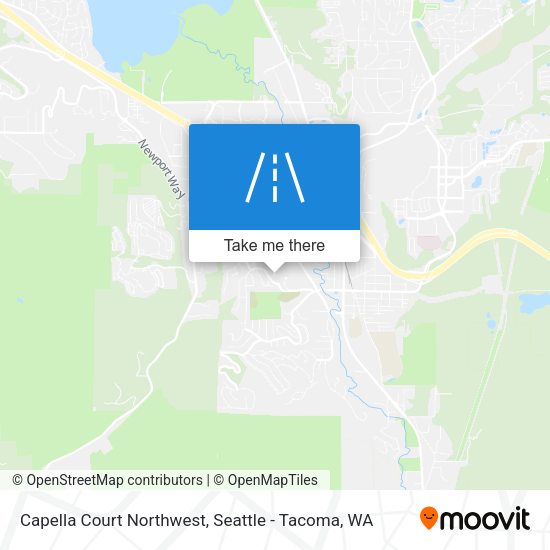Mapa de Capella Court Northwest