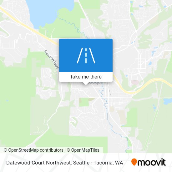 Mapa de Datewood Court Northwest