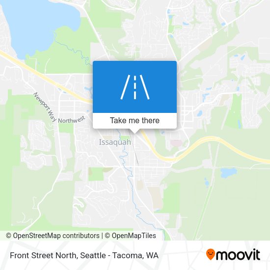 Front Street North map