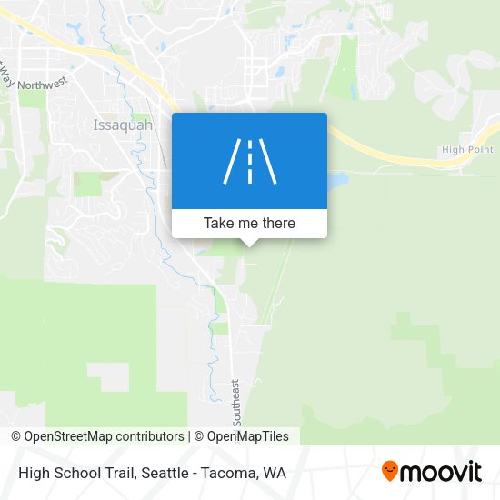 Mapa de High School Trail