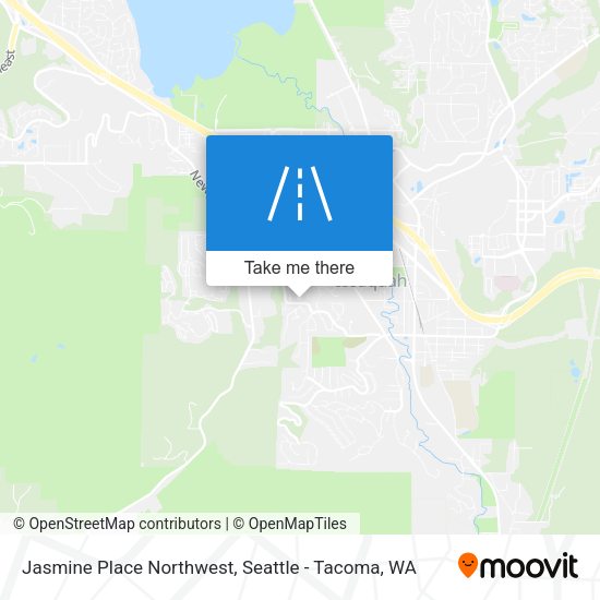 Jasmine Place Northwest map