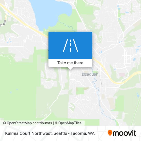 Kalmia Court Northwest map