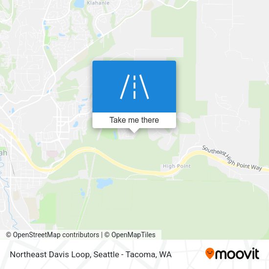 Mapa de Northeast Davis Loop