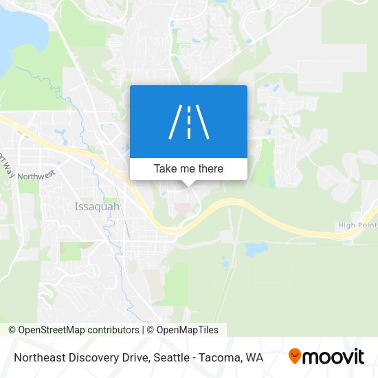 Northeast Discovery Drive map