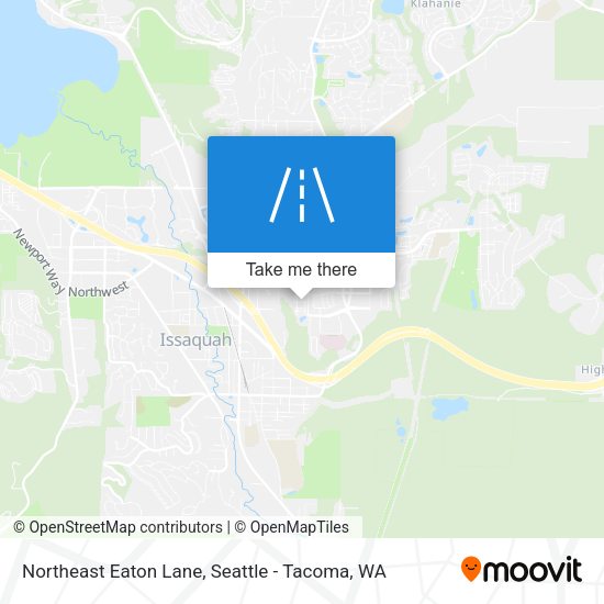 Northeast Eaton Lane map