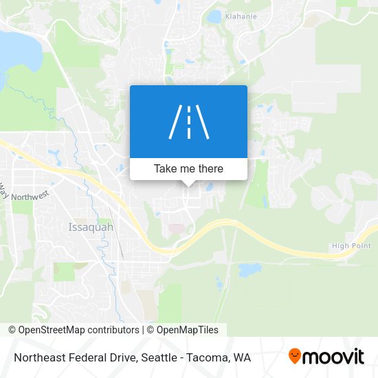 Mapa de Northeast Federal Drive