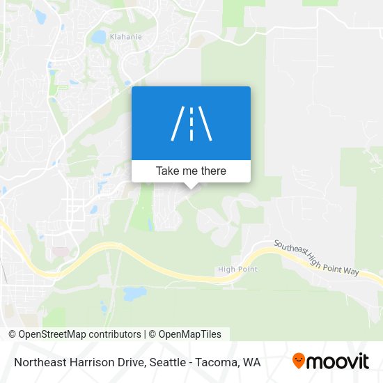 Mapa de Northeast Harrison Drive