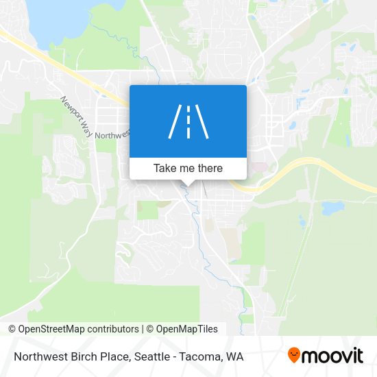 Mapa de Northwest Birch Place