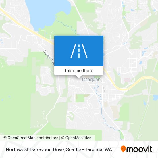 Northwest Datewood Drive map