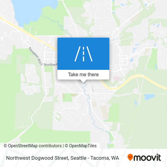 Northwest Dogwood Street map