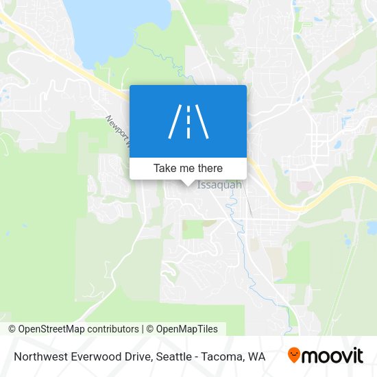 Northwest Everwood Drive map