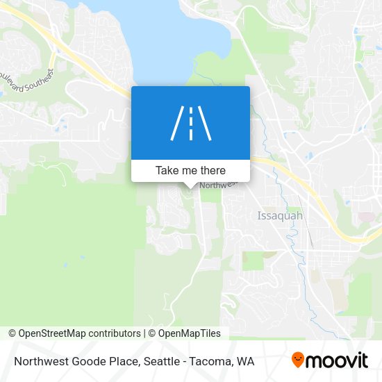 Mapa de Northwest Goode Place