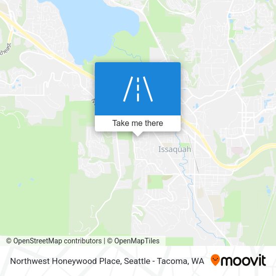 Northwest Honeywood Place map