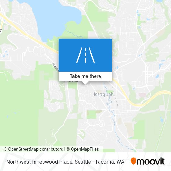 Northwest Inneswood Place map