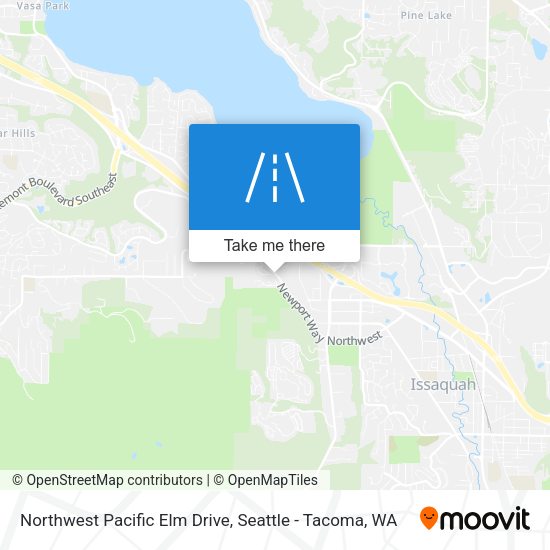 Northwest Pacific Elm Drive map