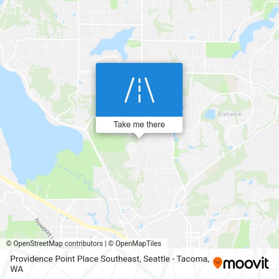 Mapa de Providence Point Place Southeast