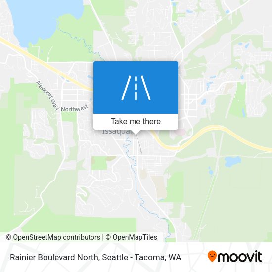 Mapa de Rainier Boulevard North