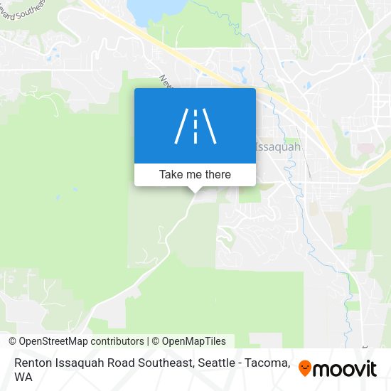 Mapa de Renton Issaquah Road Southeast