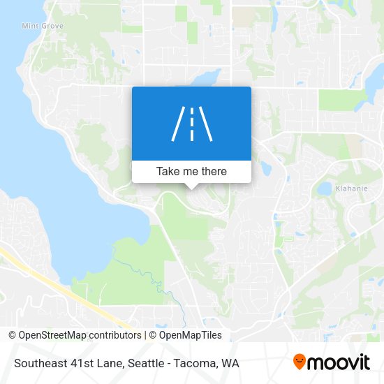 Mapa de Southeast 41st Lane