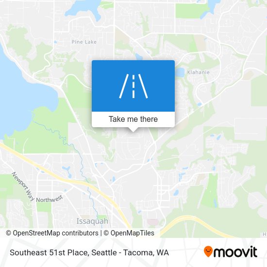 Mapa de Southeast 51st Place