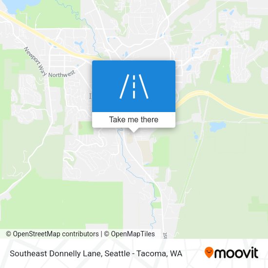 Mapa de Southeast Donnelly Lane