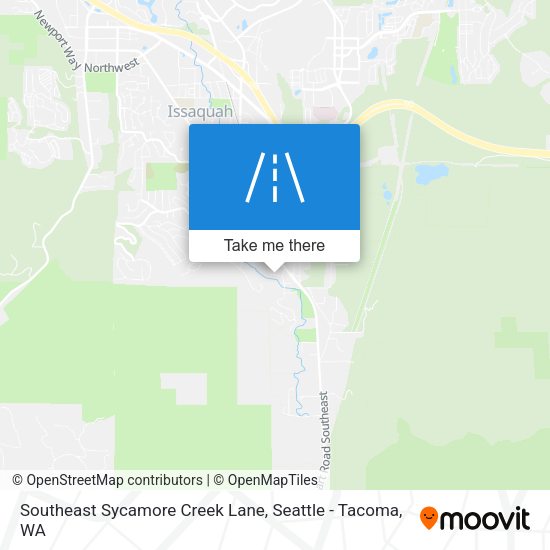 Mapa de Southeast Sycamore Creek Lane