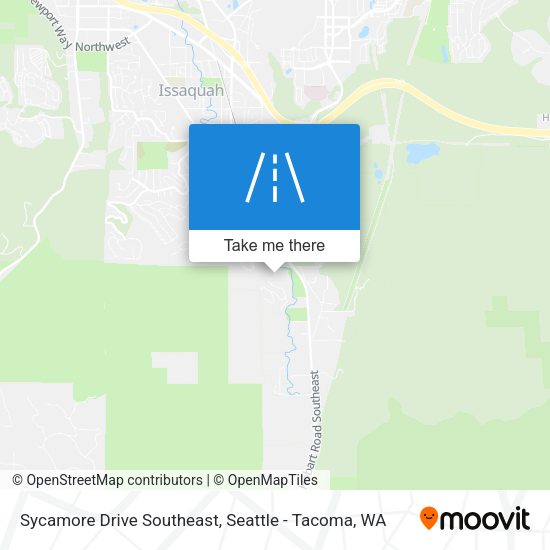 Sycamore Drive Southeast map
