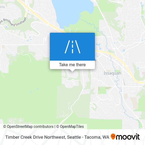 Mapa de Timber Creek Drive Northwest