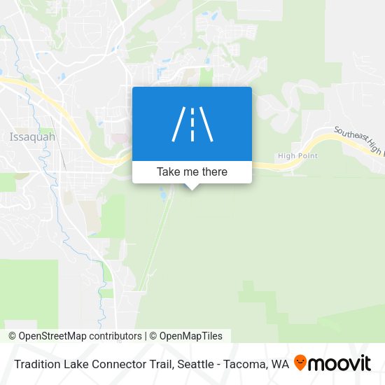 Tradition Lake Connector Trail map