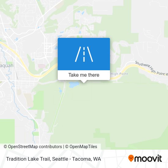 Tradition Lake Trail map