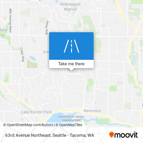Mapa de 63rd Avenue Northeast