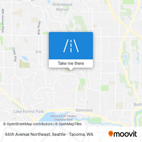 Mapa de 66th Avenue Northeast