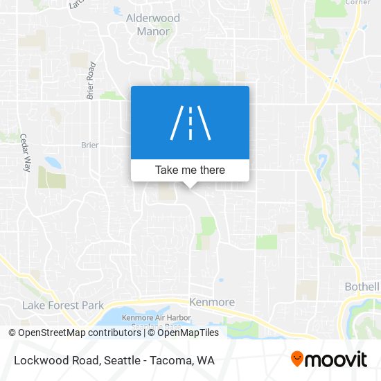 Lockwood Road map