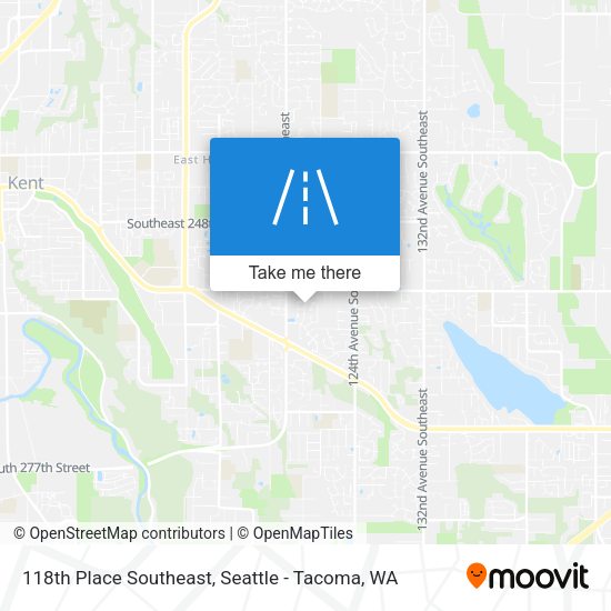 Mapa de 118th Place Southeast