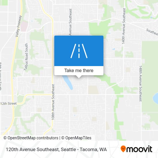 Mapa de 120th Avenue Southeast