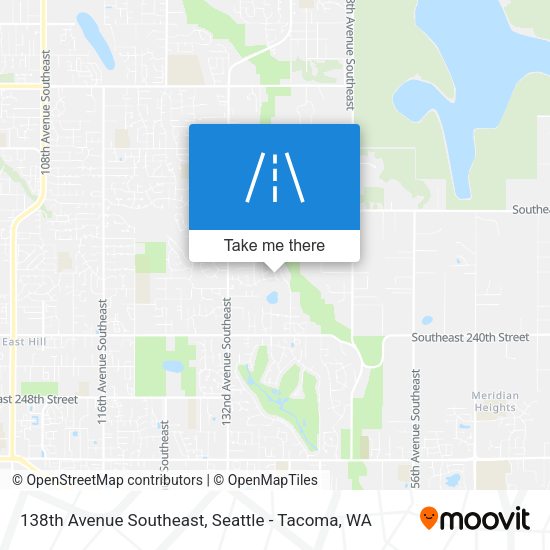 Mapa de 138th Avenue Southeast