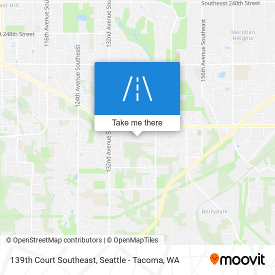 139th Court Southeast map