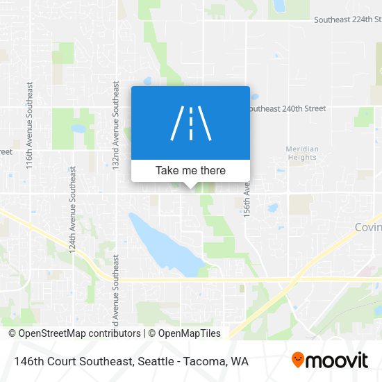 Mapa de 146th Court Southeast